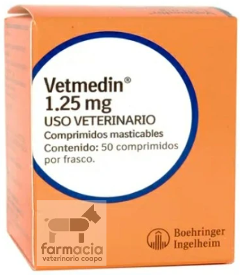 Vetmedin 1.25 mg (50 tabs)