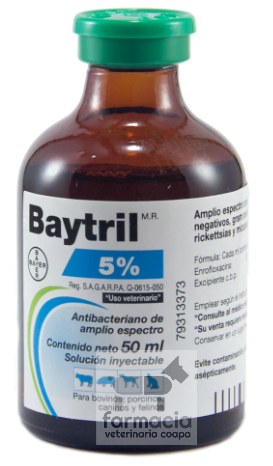 Baytril 5% 50 ml