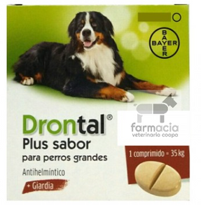 Drontal plus perros grandes (1 tableta)