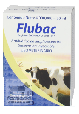 Flubac 4 millones inyectable