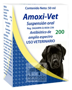 Amoxi Vet 200 suspensión