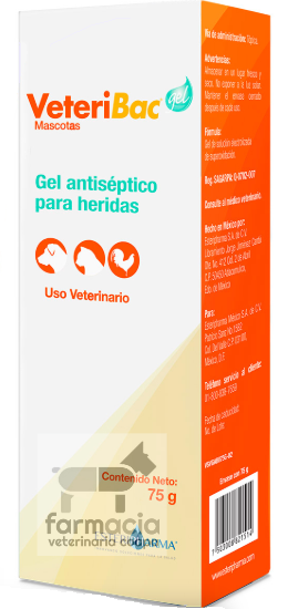 VeteriBac Mascotas gel. LLAME PARA PREGUNTAR POR EXISTENCIAS. DE VENTA SOLO EN SUCURSAL