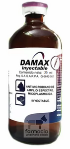 Damax inyectable 25 ml