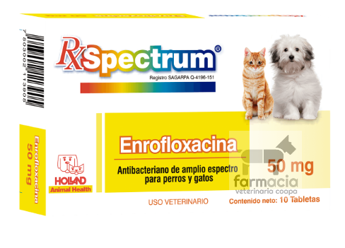 Spectrum Enrofloxacina 50 mg