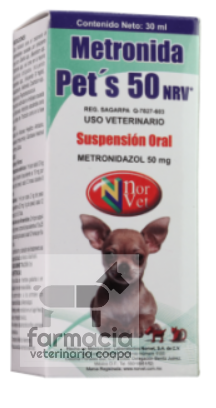 Metronida Pets 50 NRV