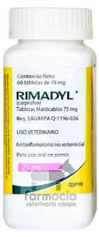 Rimadyl 75 mg (10 tabletas sueltas)