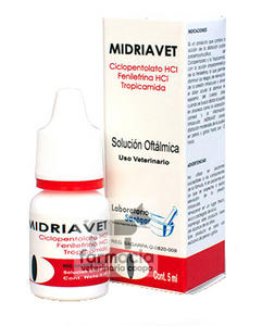 Midriavet. SOLO VENTA EN SUCURSAL CON RECETA CUANTIFICADA