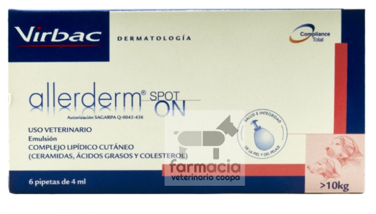 Allerderm Spot On perros medianos y grandes