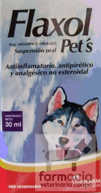 Flaxol Pet's suspensión oral