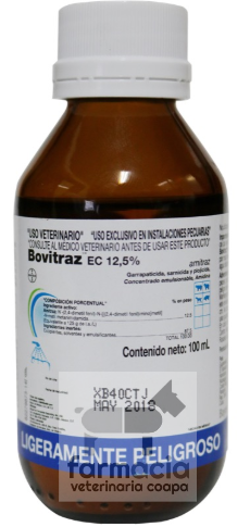 Bovitraz. LLAME PARA PREGUNTAR POR EXISTENCIAS.  DE VENTA SOLO EN SUCURSAL