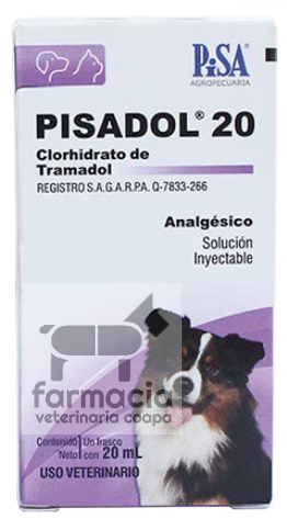 Pisadol 20 Solución Inyectable