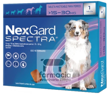 Nexgard Spectra grande ( 15 - 30 kg )