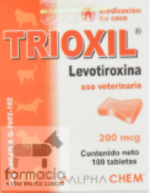 Trioxil 200 mcg. LLAME PARA PREGUNTAR POR EXISTENCIAS. DE VENTA SOLO EN SUCURSAL CON RECETA CUANTIFICADA