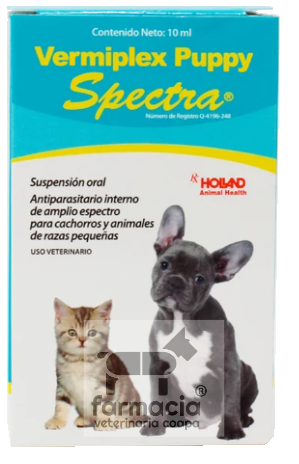 Vermiplex puppy spectra